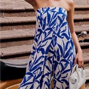 Corey Lynn Calter Strapless Jumpsuit - Size Medium